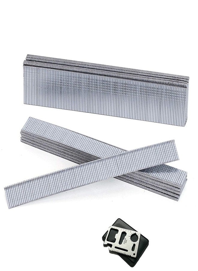 KROST مسامير براد KROST Kaymo عيار 18 F-12mm، مسامير تشطيب مجلفنة، 5000 قطعة مع أداة متعددة الاستخدامات 11 في 1 (12 مم) - Image 1